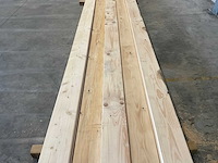 Vurenplank geschaafd 600x18.4x3.8 cm (8x) - afbeelding 3 van  8