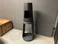 Vuurhaard op console