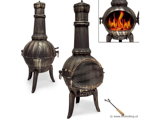 Vuurkorf / buitenkachel 108cm - afbeelding 2 van  4