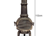 Vuurkorf / buitenkachel 108cm - afbeelding 4 van  4