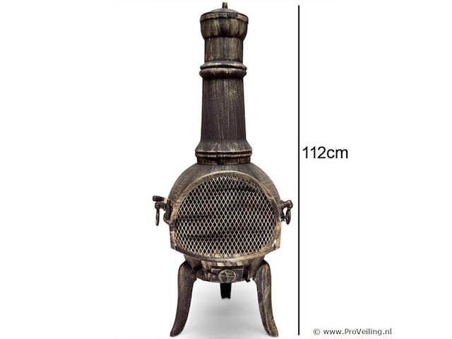 Vuurkorf / buitenkachel 108cm - afbeelding 4 van  4