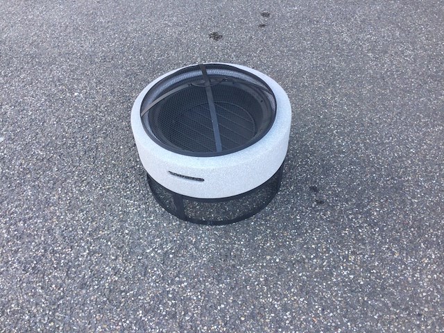 Vuurkorf doorsnee 50 cm ed, zwart/grijs - afbeelding 3 van  3