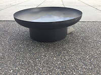 Vuurschaal esschert design, zwart - afbeelding 2 van  3
