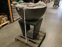 Vuurschaal met onderstel esschert design - afbeelding 3 van  4