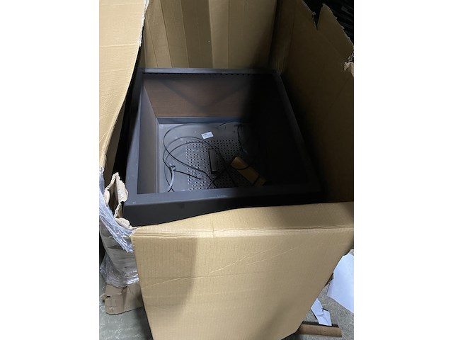 Vuurschaal white fire, zwart - afbeelding 2 van  3