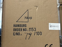 Vuurtafel incl. rooster 81,2x70x81,2 cm - afbeelding 6 van  7