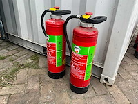 Vuurvreter schuim 6 liter brandblusser (2x) - afbeelding 2 van  5