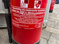 Vuurvreter schuim 6 liter brandblusser (2x) - afbeelding 5 van  5