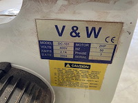 V&w - dc-101 - verrijdbare industriële stofafzuiger - afbeelding 2 van  2