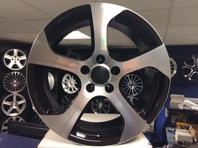 Vwa v2 aluminium velgenset - 5x112 7.5j et45 - afbeelding 1 van  1