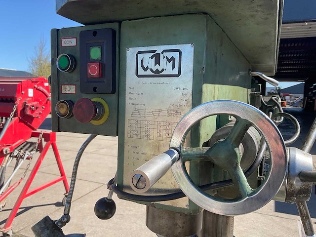 Vwm uwm 40a boor-/freesmachine - afbeelding 3 van  3