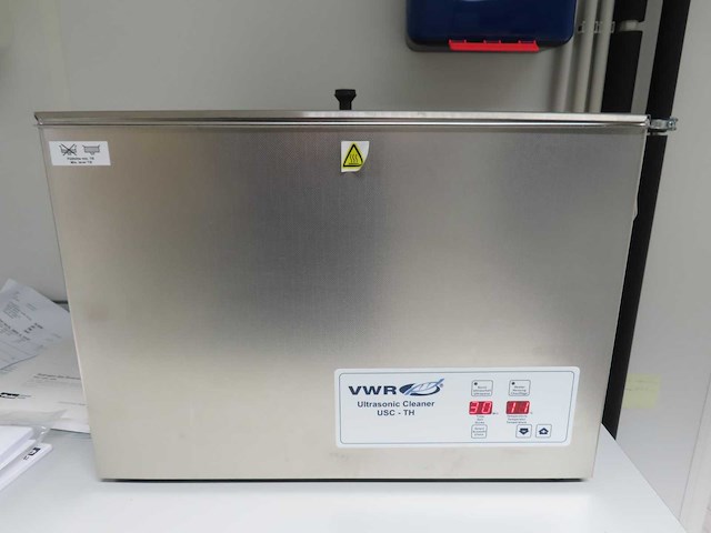Vwr - usc-2100-th - ultrasonic cleaner - afbeelding 1 van  5