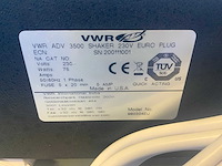 Vwr adv 3500 schudtafel - afbeelding 2 van  2