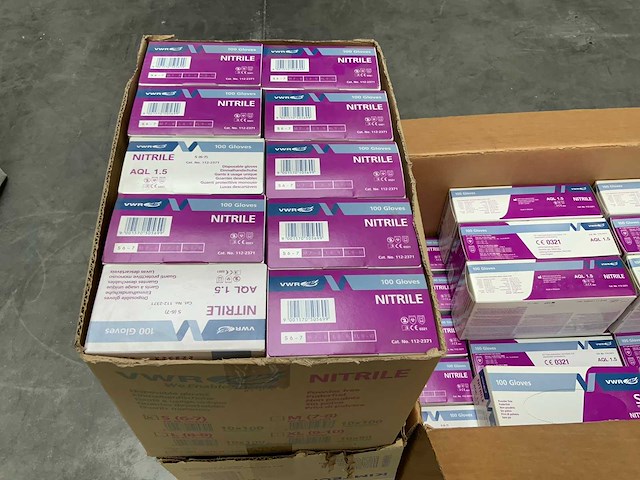 Vwr nitrile handschoenen (5000x) - afbeelding 2 van  6