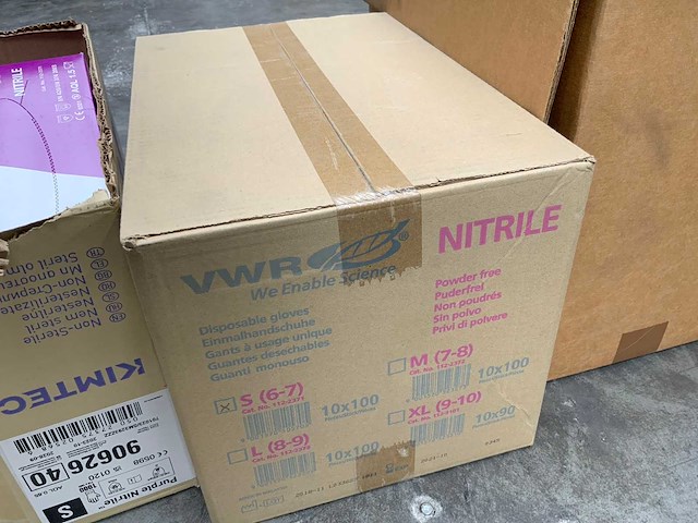 Vwr nitrile handschoenen (5000x) - afbeelding 6 van  6