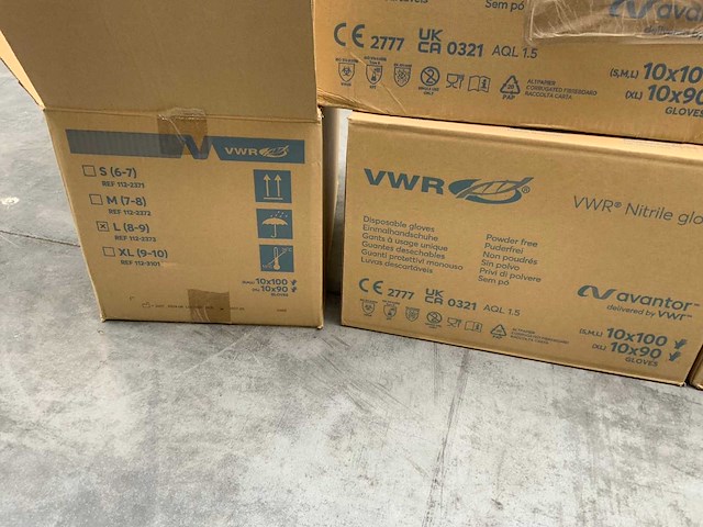 Vwr nitrile handschoenen (8000x) - afbeelding 12 van  13