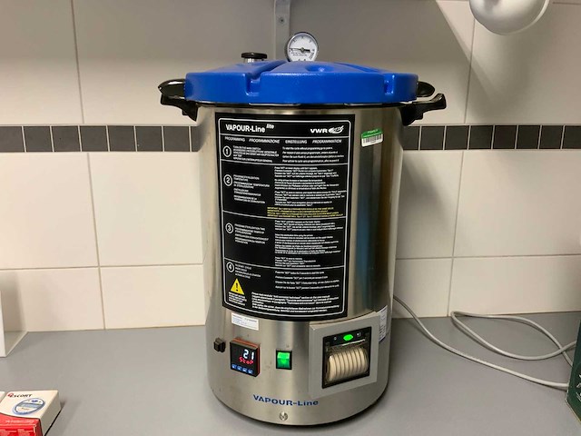 Vwr vapour line lite autoclaaf - afbeelding 1 van  8