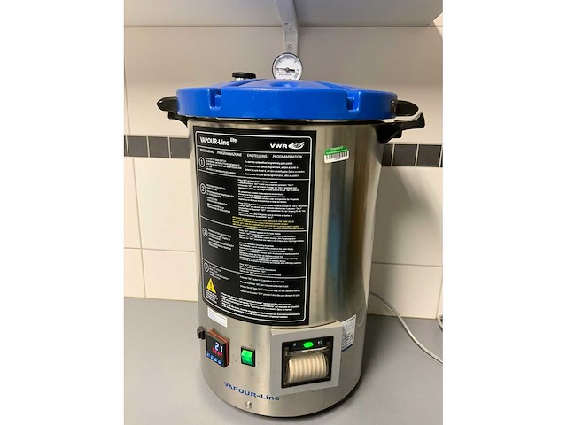 Vwr vapour line lite autoclaaf - afbeelding 3 van  8