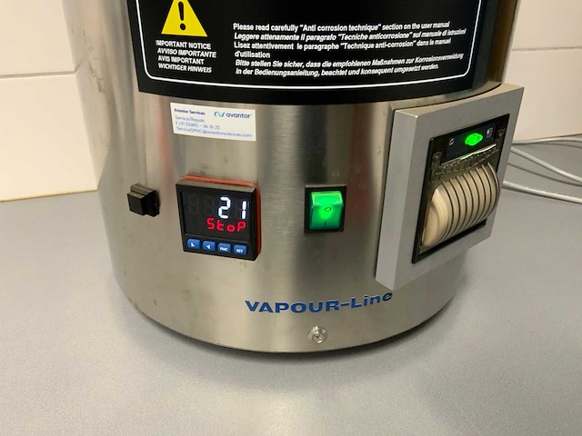 Vwr vapour line lite autoclaaf - afbeelding 5 van  8