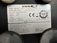 Vwr vortex mixer 444-7133 laboratoriummenger - afbeelding 4 van  4