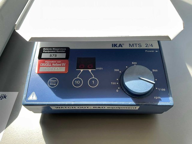 Vwr/ika digital 2blk verwarming/ mts2-4 shaker en warmteblok - afbeelding 4 van  8