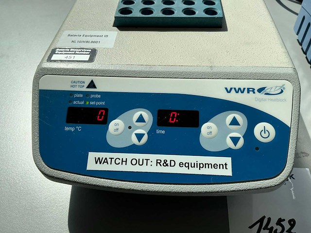 Vwr/ika digital 2blk verwarming/ mts2-4 shaker en warmteblok - afbeelding 6 van  8