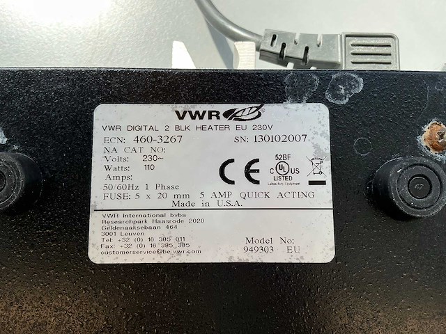 Vwr/ika digital 2blk verwarming/ mts2-4 shaker en warmteblok - afbeelding 8 van  8