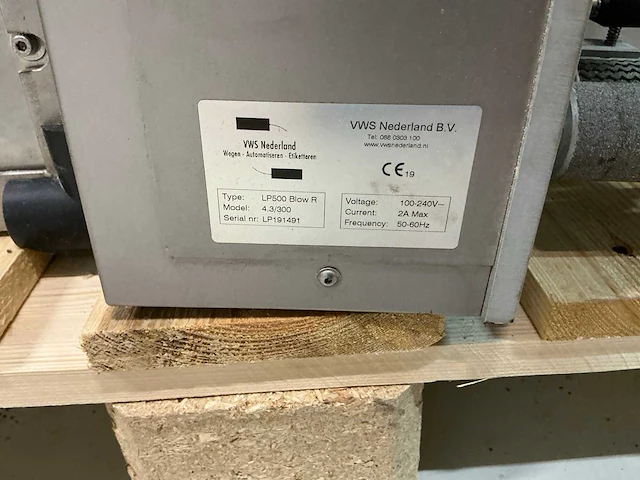Vws lp500 etiketteermachine - afbeelding 2 van  5