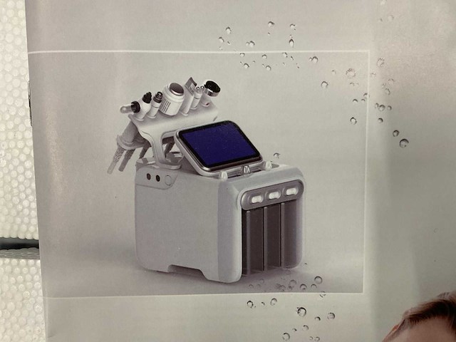 W05x hydrogen & oxygen gezichtsbehandeling apparaat - afbeelding 1 van  2