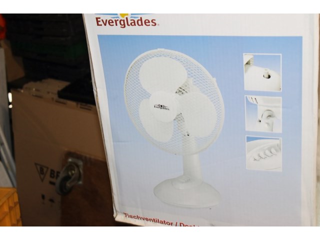 Waaier evergaldes 1x doos vies - afbeelding 2 van  3