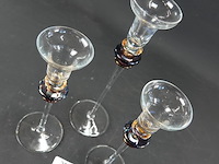 Waarschijnlijk dansk encore-serie set van 3 kandelaren - afbeelding 3 van  5