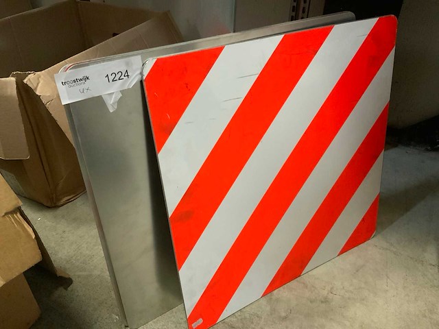 Waarschuwingsbord (4x) - afbeelding 1 van  1