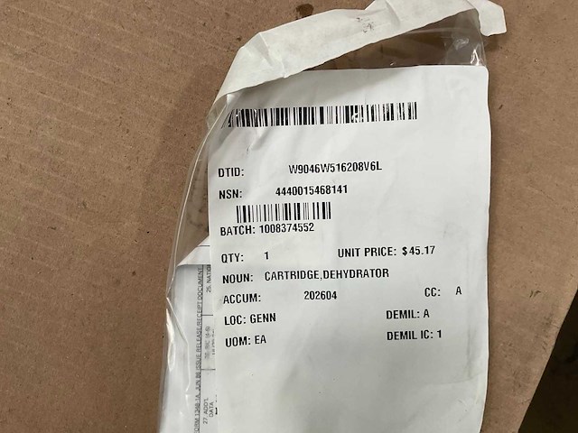 Wabco dehydrator cartridge - afbeelding 3 van  3