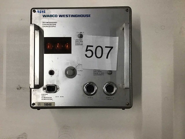 Wabco westinghouse chronoscoop - afbeelding 1 van  3