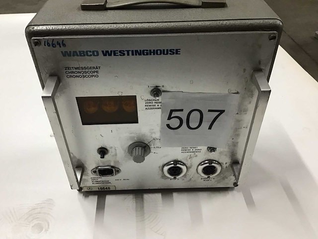 Wabco westinghouse chronoscoop - afbeelding 3 van  3