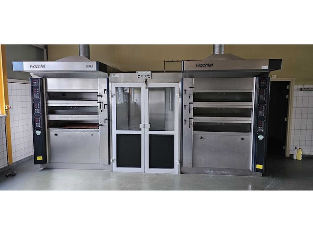 Wachtel - infra - 2 bakkerij ovens met rijskast - afbeelding 1 van  4