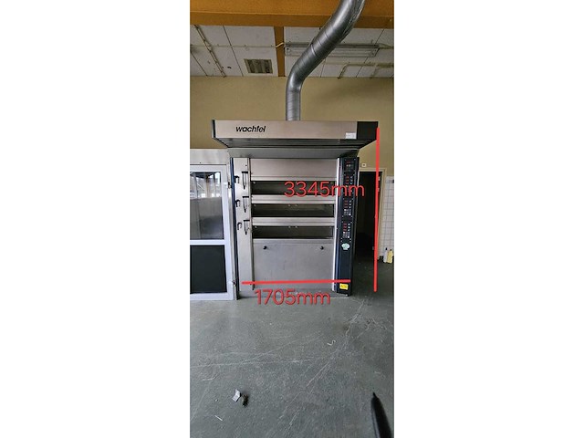 Wachtel - infra - 2 bakkerij ovens met rijskast - afbeelding 2 van  4