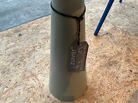 Wachtkamermeubilair - 2x devorm fauteuil + zuiver bijzettafel - afbeelding 3 van  6