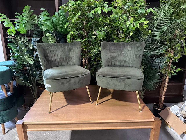 Wachtkamerstoel (2x) - afbeelding 1 van  4