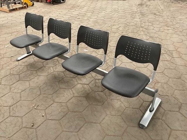 Wachtkamerstoel bank - afbeelding 4 van  5