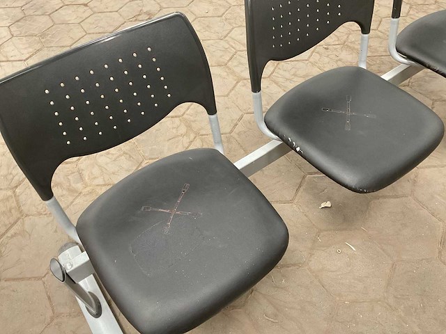 Wachtkamerstoel bank - afbeelding 1 van  5