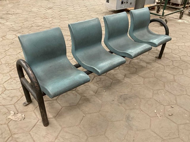 Wachtkamerstoel bank - afbeelding 4 van  5