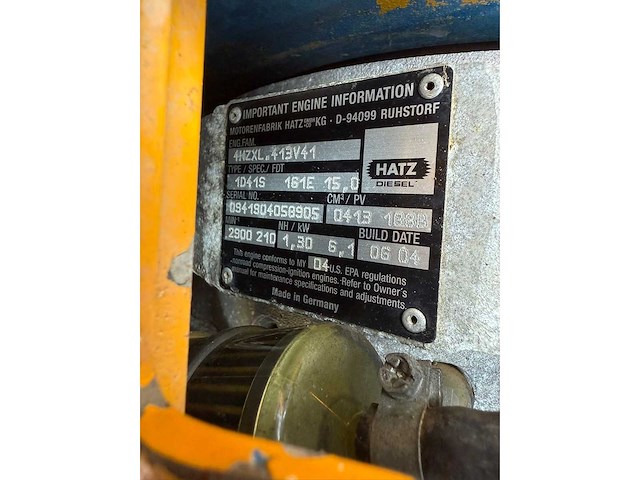 Wacker - dpu 5045 - various soil preparation machines - afbeelding 7 van  8