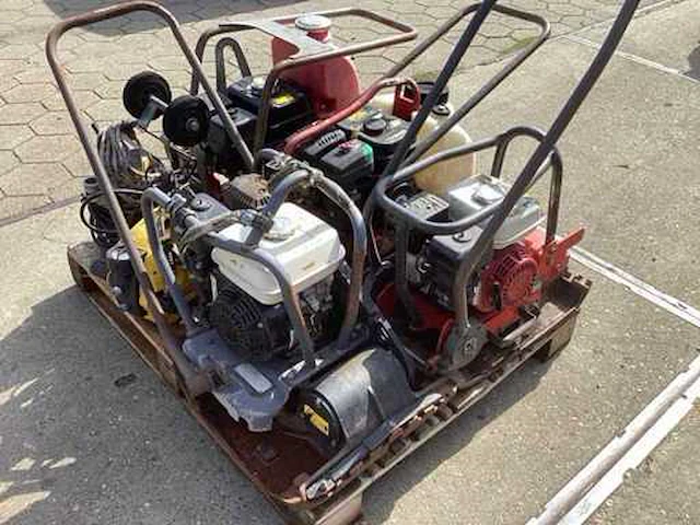 Wacker, bomag, atlas copco, mikasa trilplaat (4x) - afbeelding 2 van  4