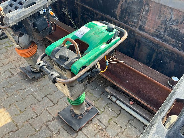 Wacker bs500 trilstamper - afbeelding 1 van  9