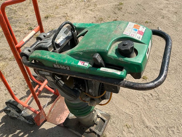 Wacker bs60-2 benzine trilstamper - afbeelding 3 van  11