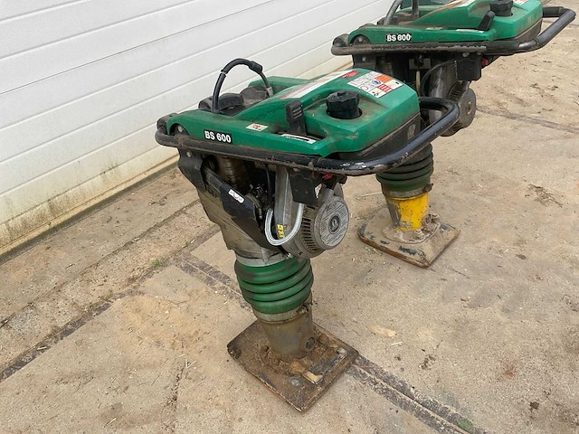 Wacker bs600 trilstamper (2x) - afbeelding 13 van  13