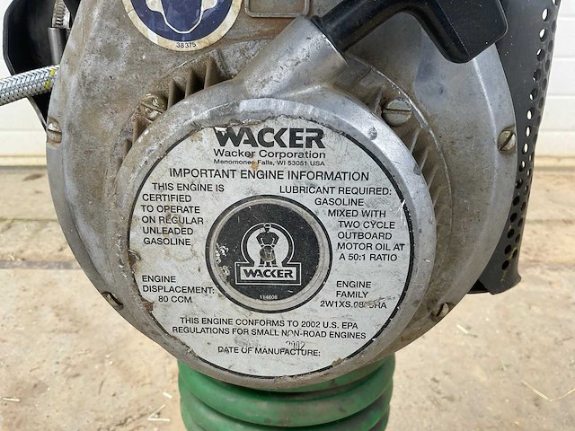 Wacker bs600 trilstamper (2x) - afbeelding 3 van  13