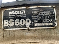 Wacker bs600 trilstamper (2x) - afbeelding 5 van  13