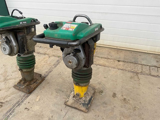 Wacker bs600 trilstamper (2x) - afbeelding 6 van  13